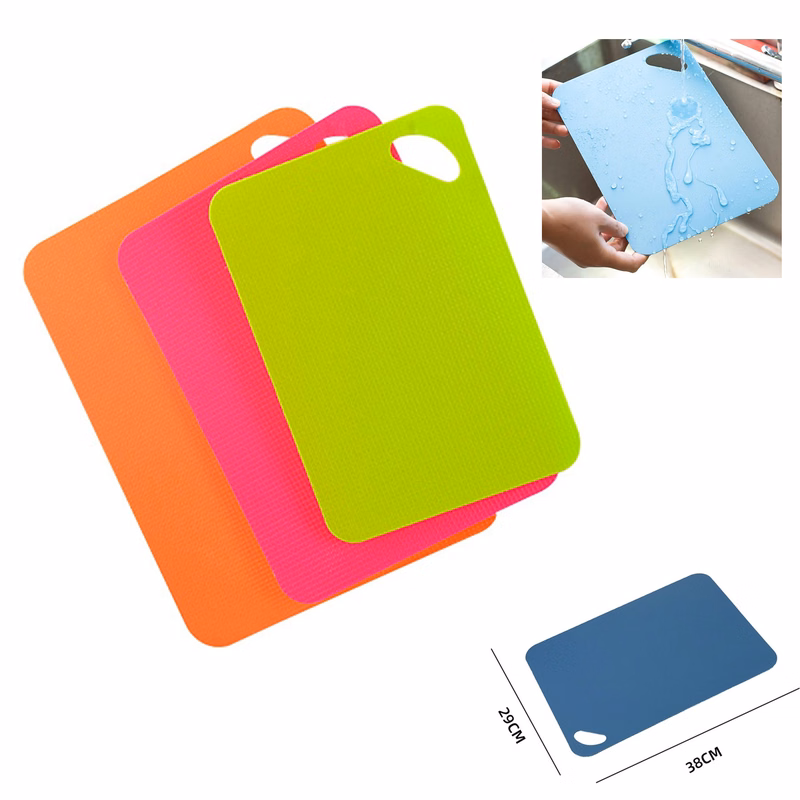 3 PCS Extra Thin Flexible Cutting Boards