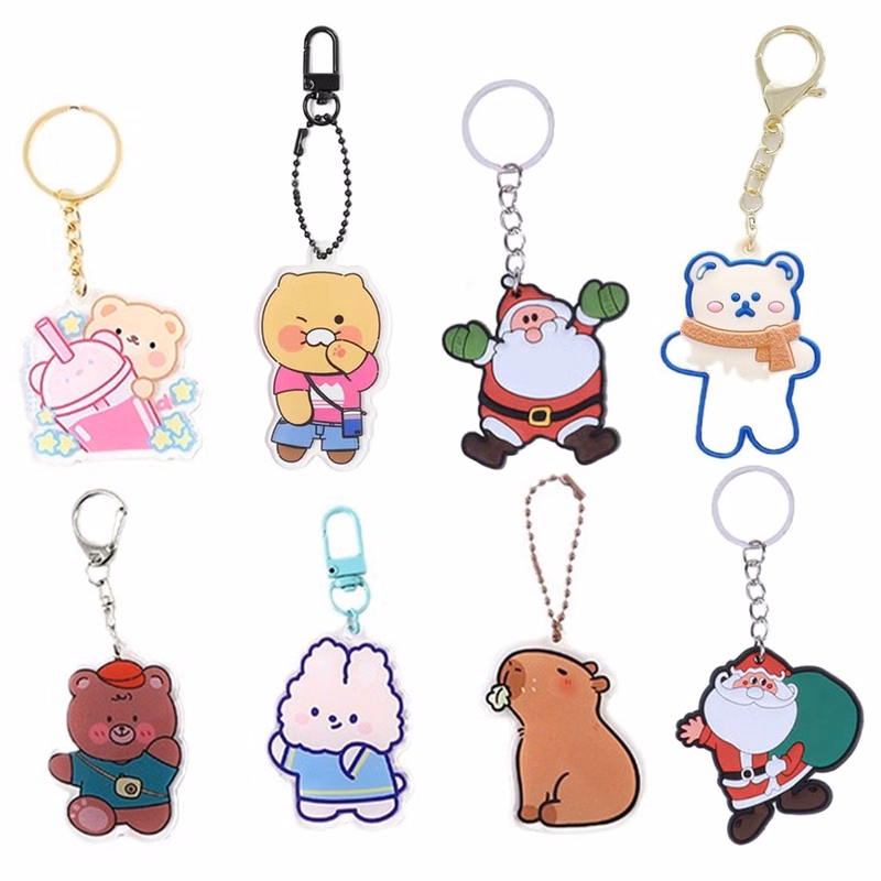 Customizable 2D Acrylic Keychain