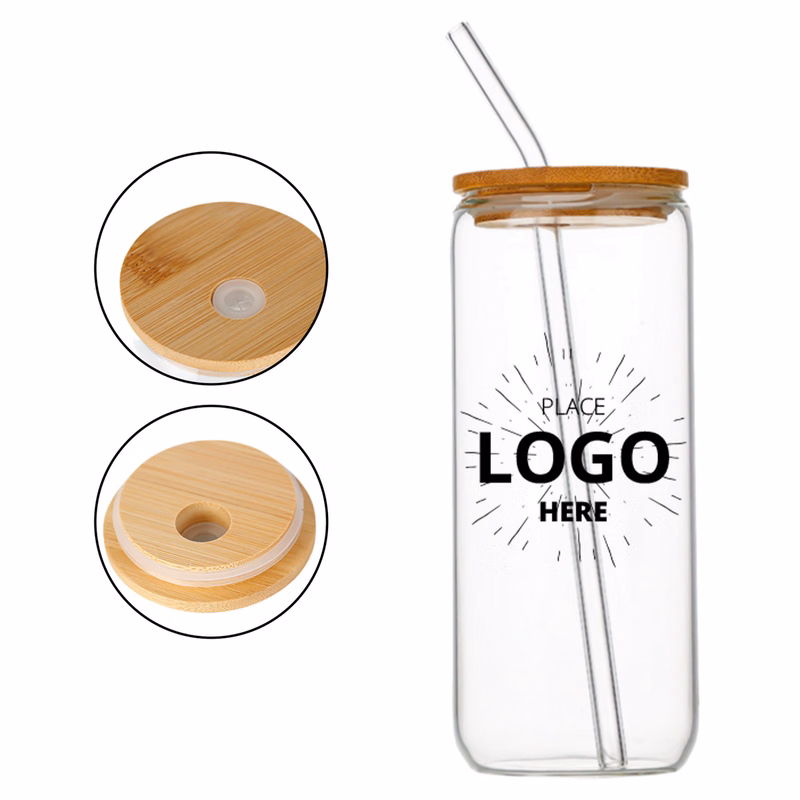 Lidded Glass Drinking Cup