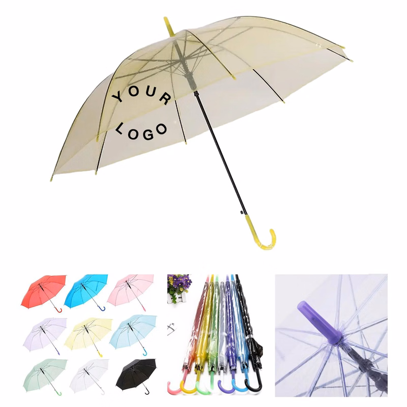 PVC Clear Umbrella 28 Inch Long for Outdoor Events