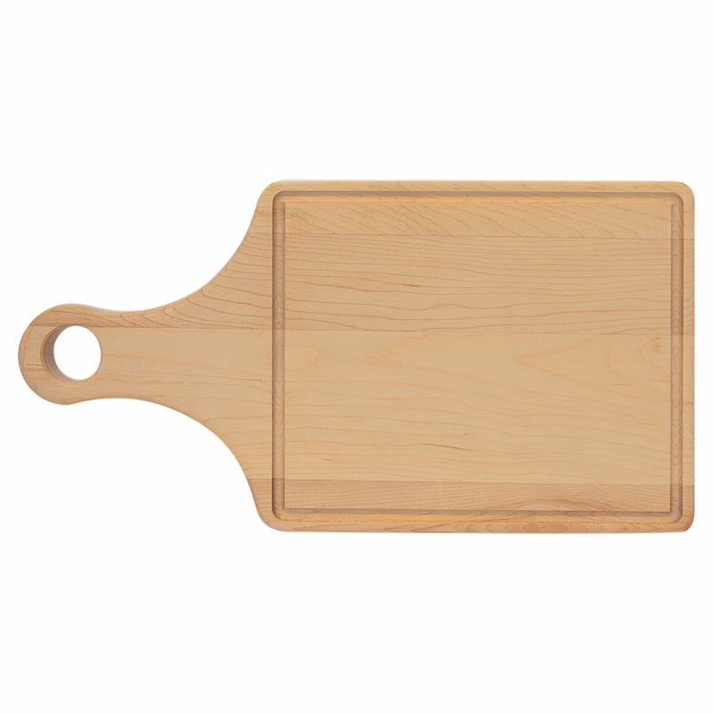 Maple Cutting Board With Drip Ring