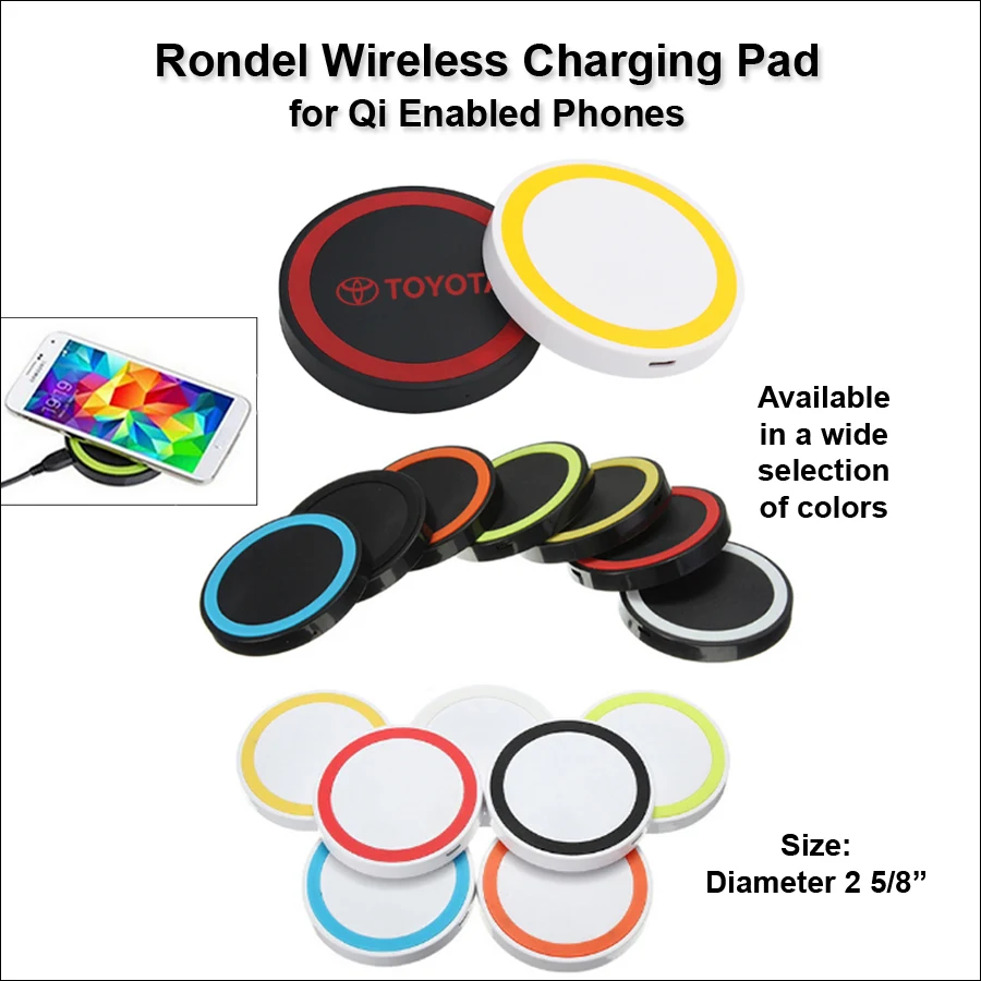 Rondel Mini Qi Wireless Charger 10 Watts 1