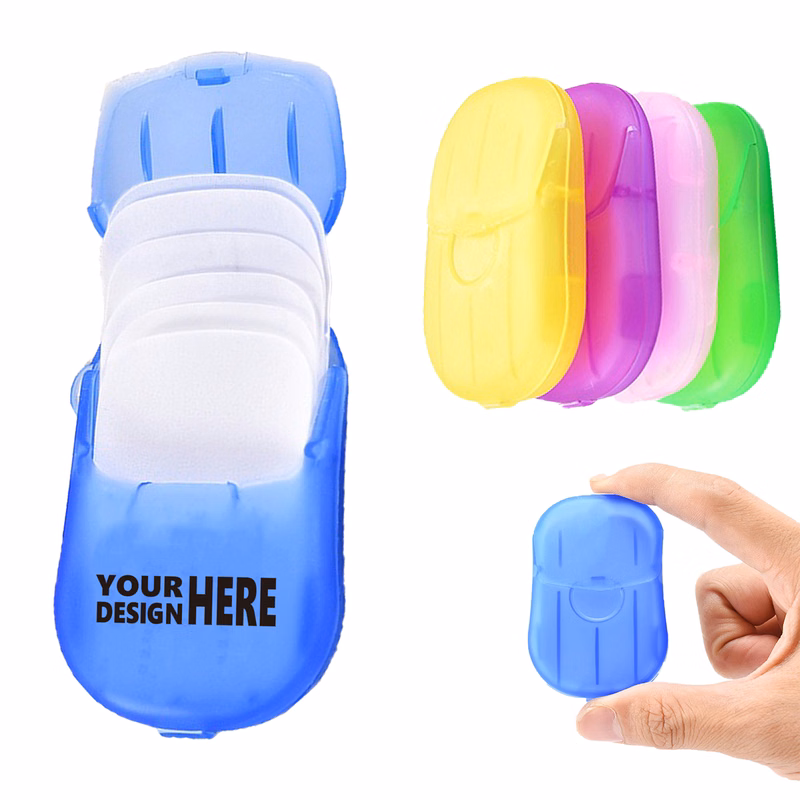 Pocket-Size Soap Sheets with Eco-Friendly Case