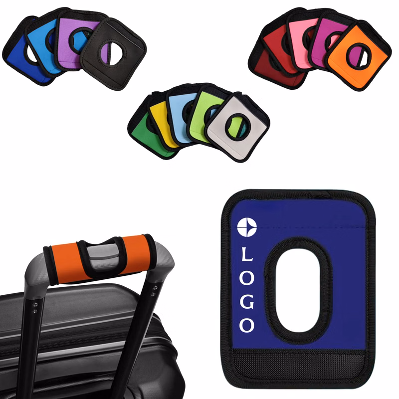 Neoprene Luggage Wrap Handle Cover with Hollow Design