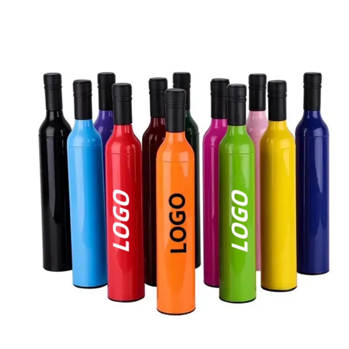 Folding Wine Bottle Umbrella For UV Protection 1