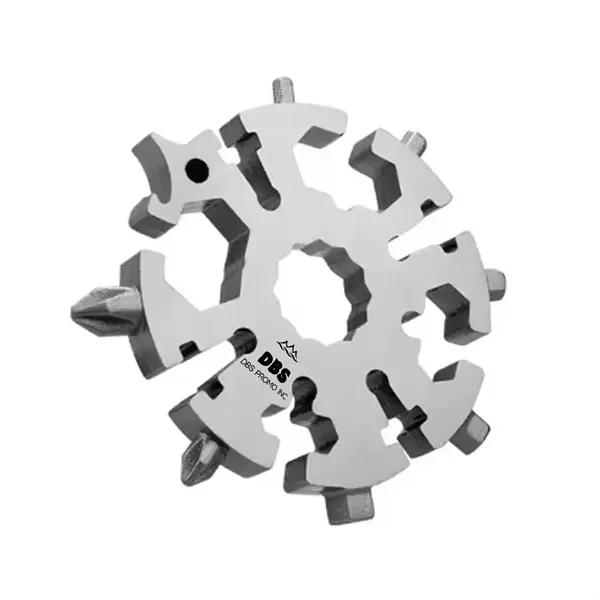 18-in-1 Tool Hex Wrench and Multi-purpose Spanner Keychain 1