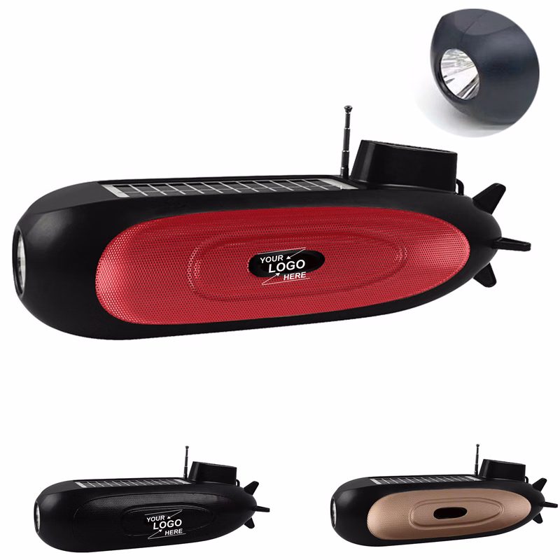Solar Powered Outdoor Wireless Speaker Flashlight
