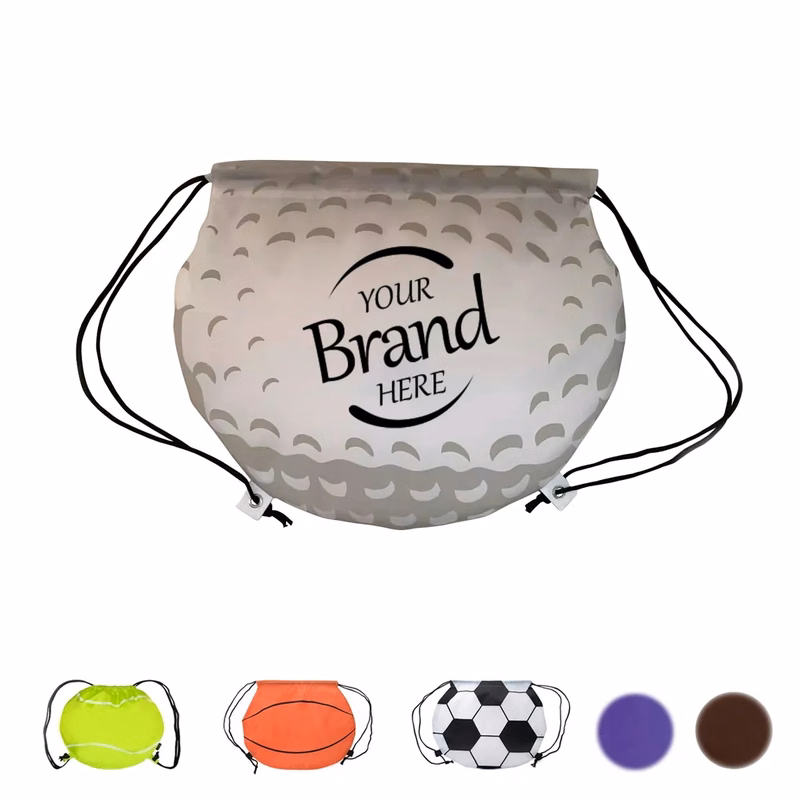Polyester Ball Drawstring Bag
