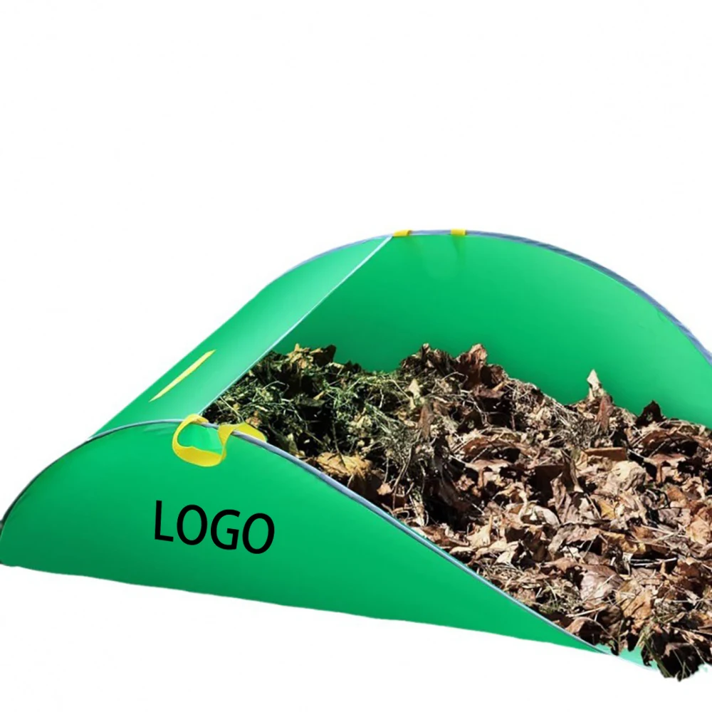 Portable Leaf Collector Bag Shovel Yard Garden Trash 1