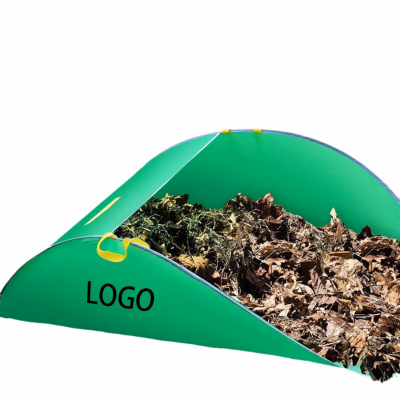 Portable Leaf Collector Bag Shovel Yard Garden Trash