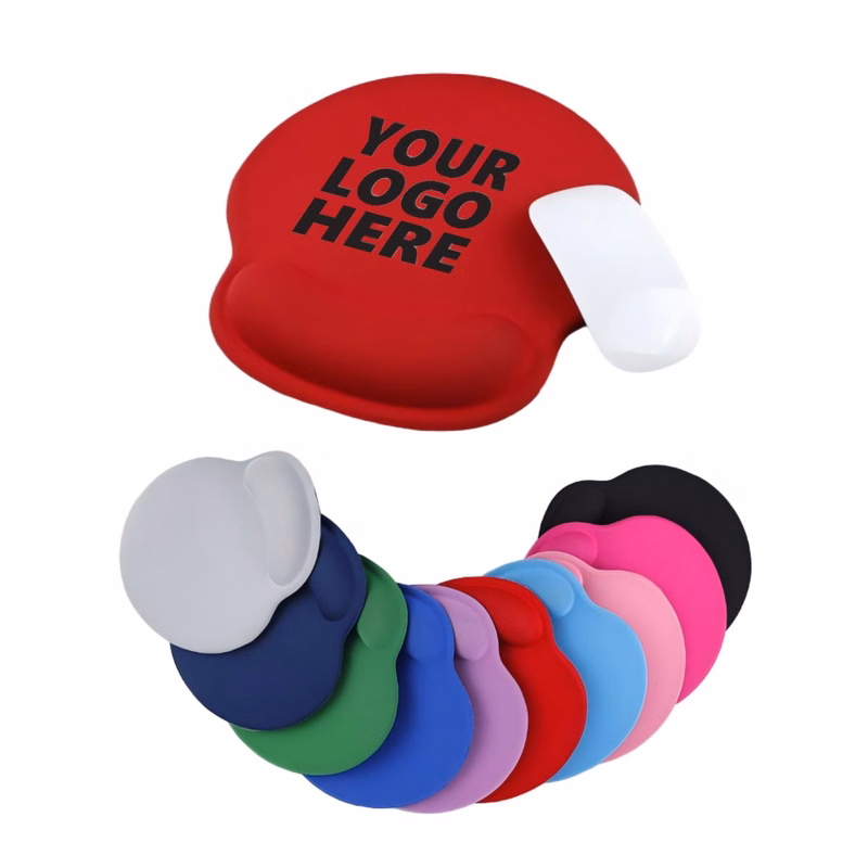 Ergonomic Custom Silicone Gel Wrist Support Mouse Pad