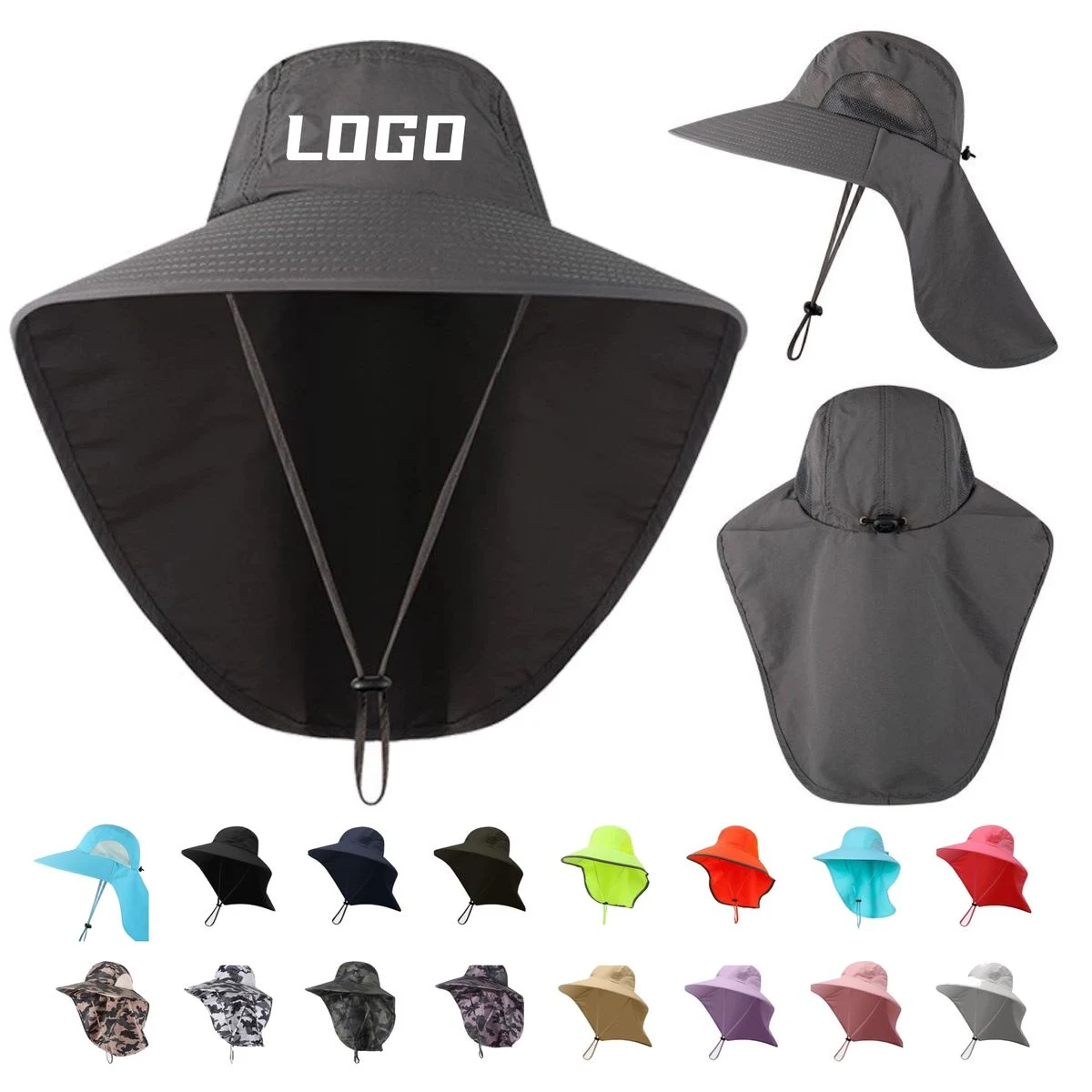 Packable Anti UV Hiking Bucket Hat Bulk 1