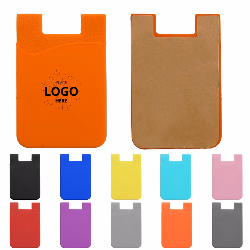 Silicone Phone Card Holder MOQ50