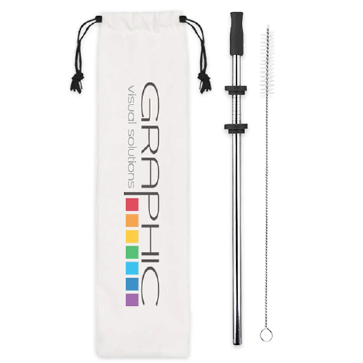 Stainless Steel Straw Kit (Straight) 1