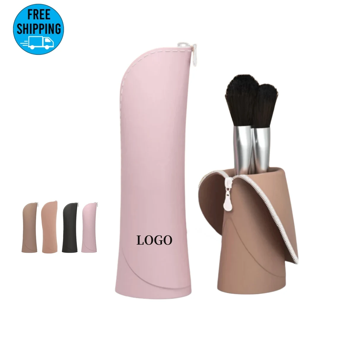Silicone Makeup Brush Organizer 1
