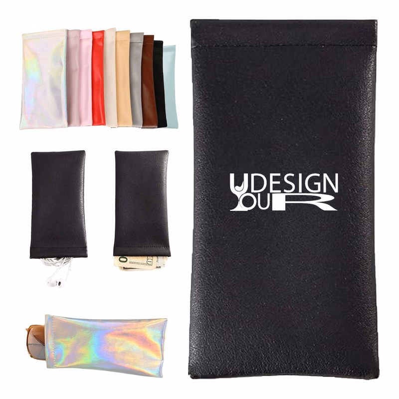 Travel Leather Sunglasses Pouch