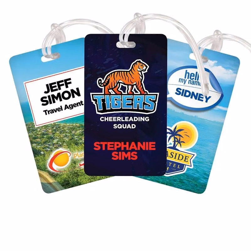 Premium Full Color Luggage Tags