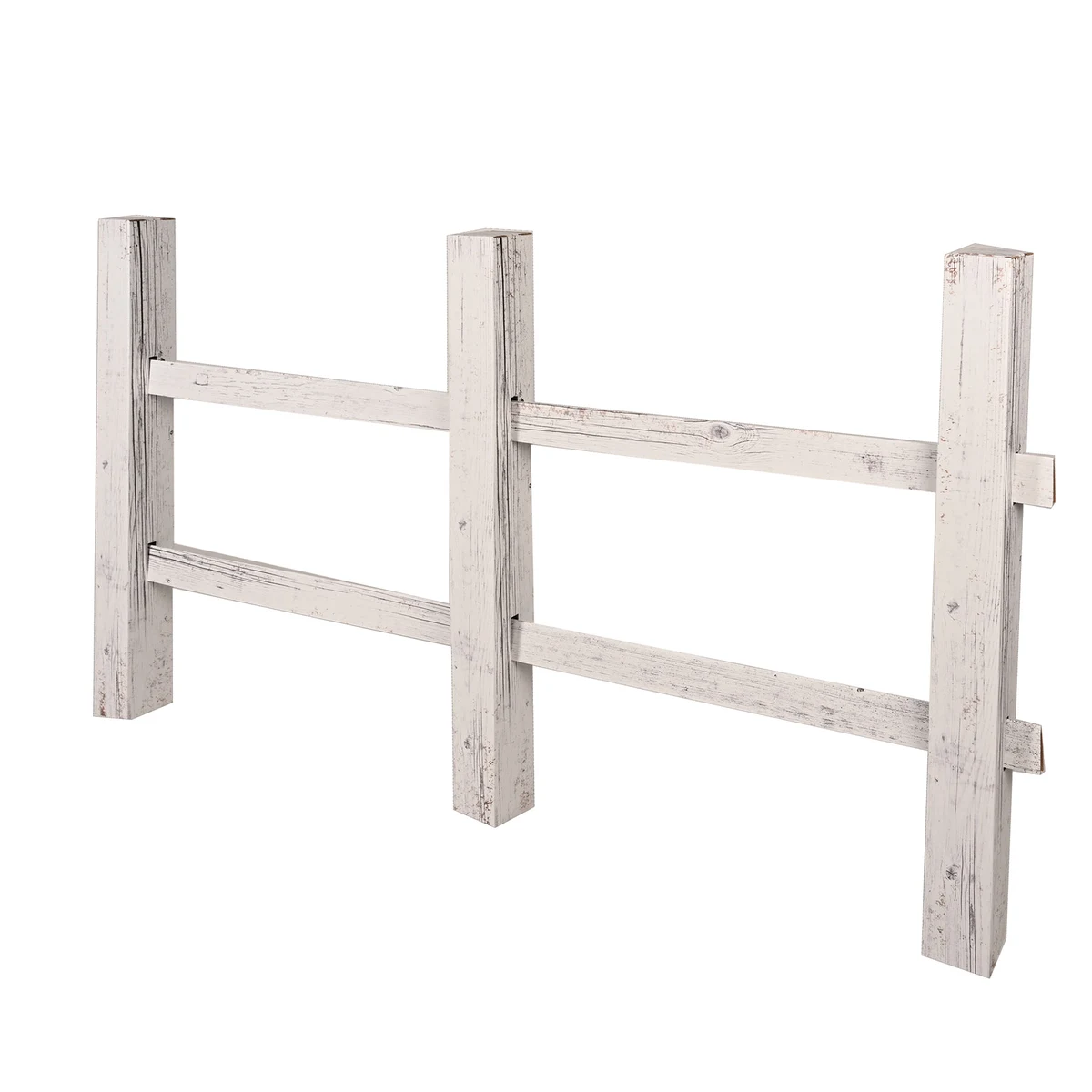 3-D White Fence Prop 1