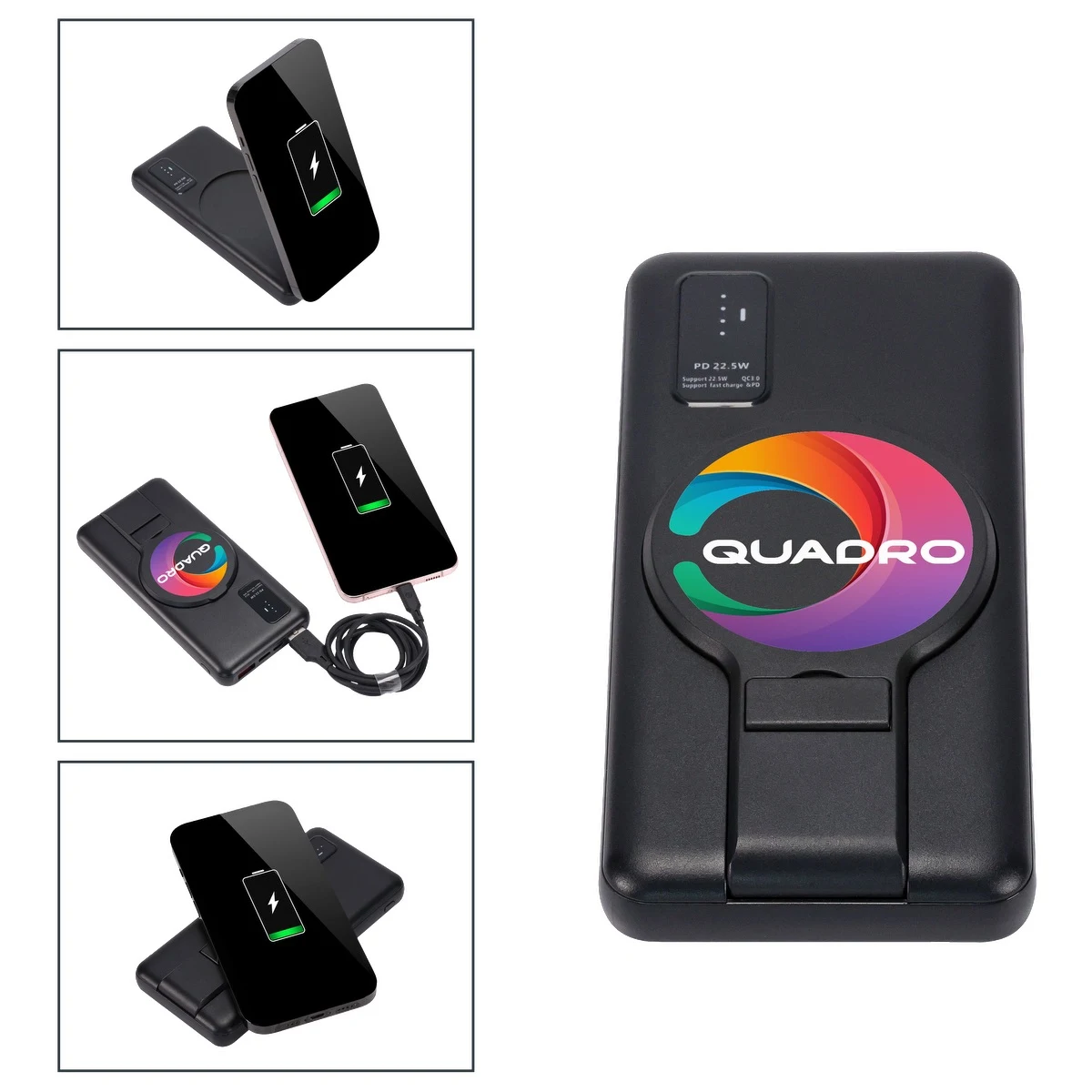 Wireless Power Bank with Stand - 8,000 mAh 1
