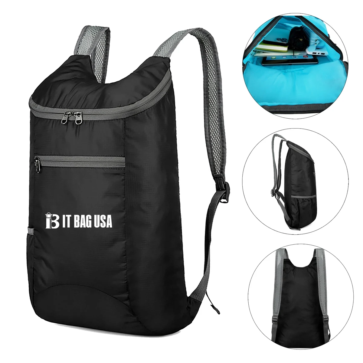 Ultralight Packable Travel Foldable Collapsible Backpack 1