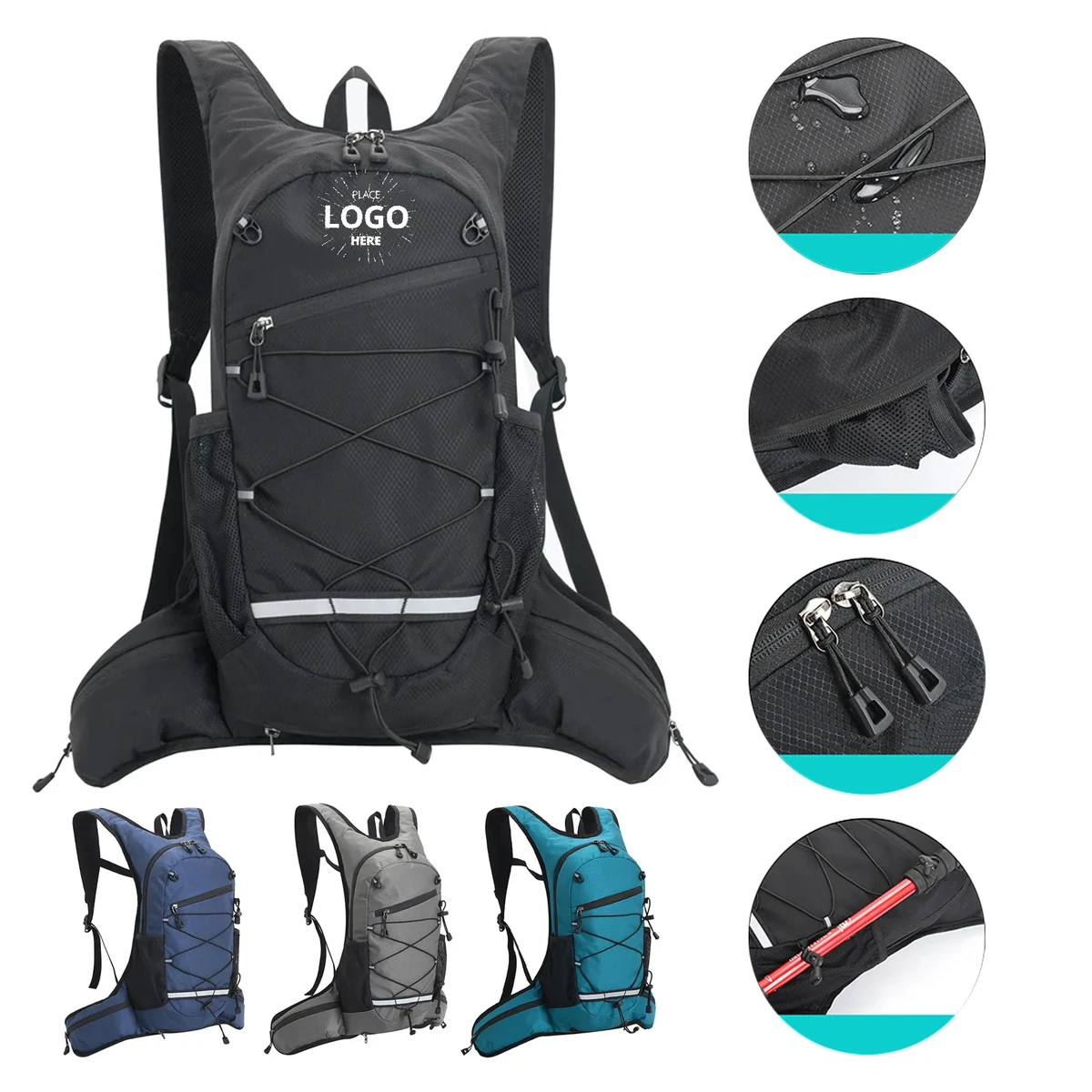 Waterproof Lightweight Travel Hiking Backpack 1