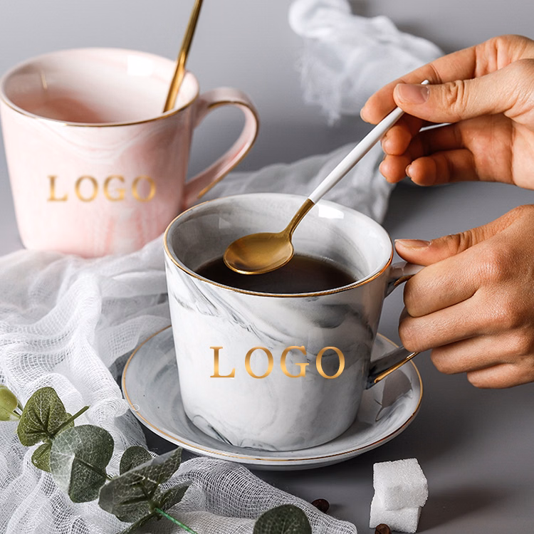 Nordic Marble Ceramic Mugs