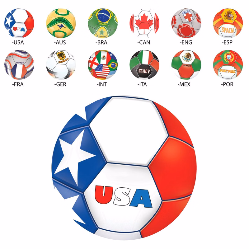 International Soccer Peel 'N Place