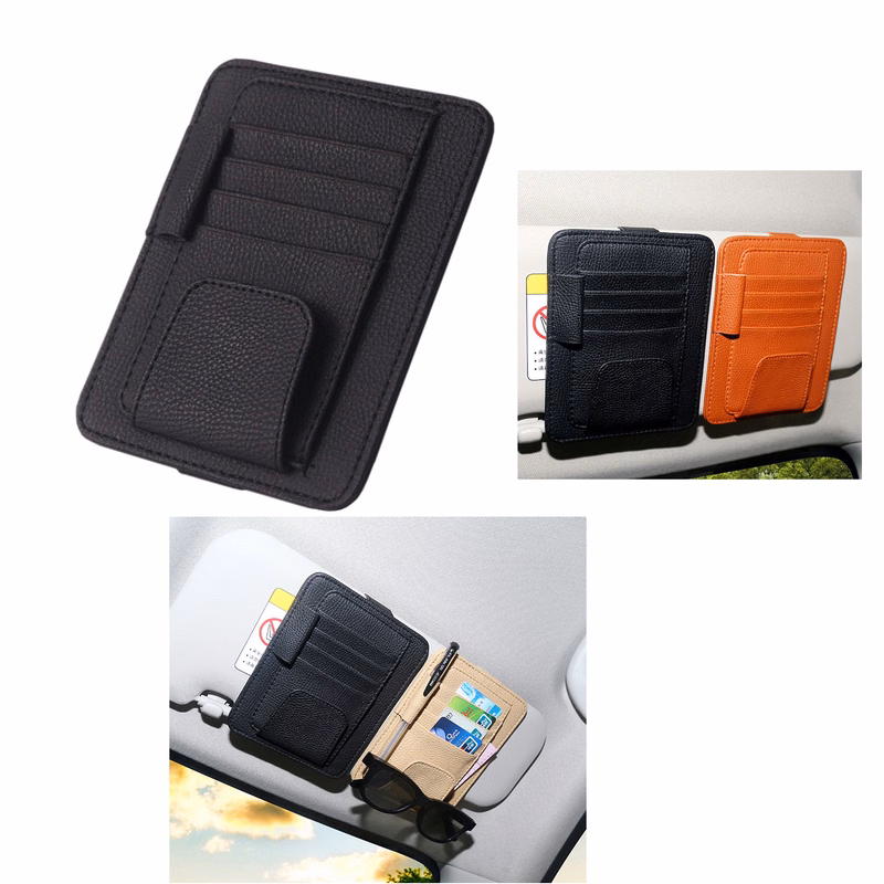 Car Sun Visor Storage Holder Pouch Organizer
