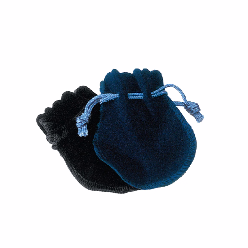 Velvet Round Pouch