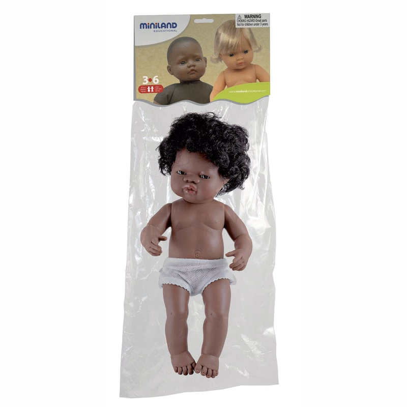 Baby Doll with Curly Hair - Articulated 15"