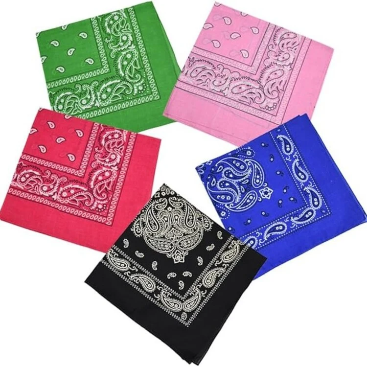 Retro Classic Paisley Scarf 1