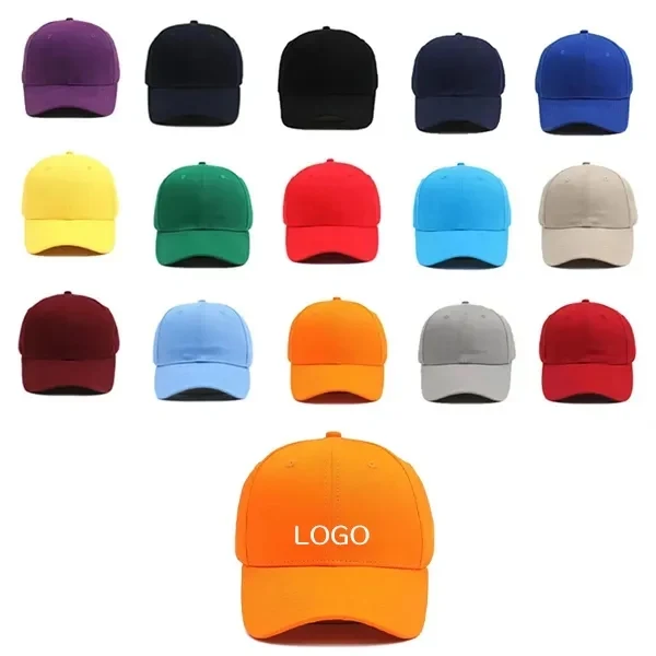 Adjustable Cotton Baseball Cap with Custom Fit Hat 1