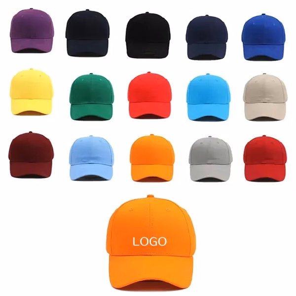 Adjustable Cotton Baseball Cap with Custom Fit Hat
