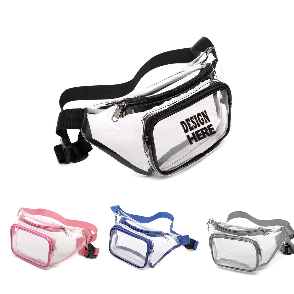 PVC Clear Fanny Pack 1