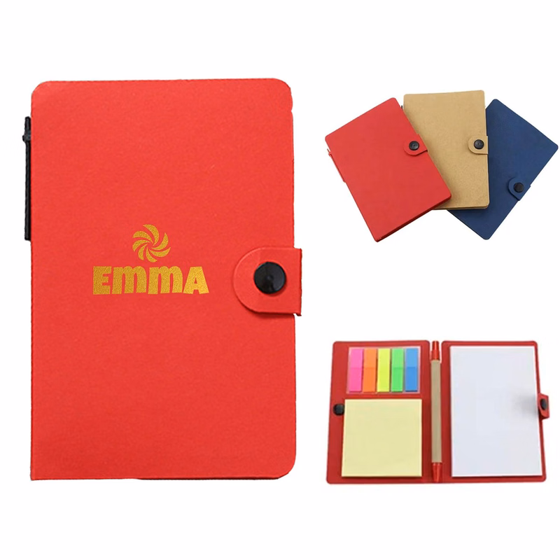 Paper Combination Memo Pad w/ Sticker