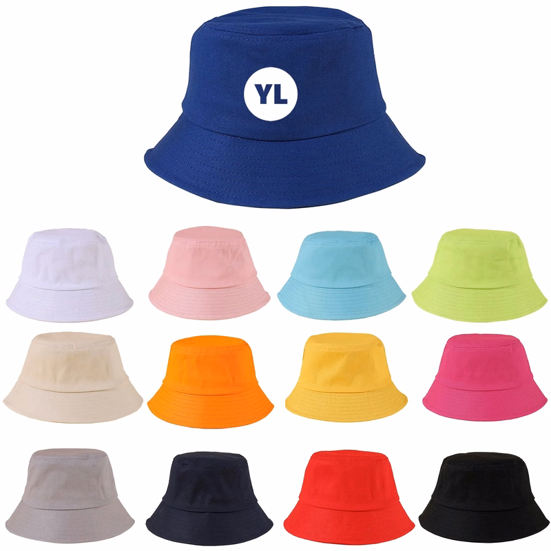 Embroidered Unisex Cotton Bucket Hat