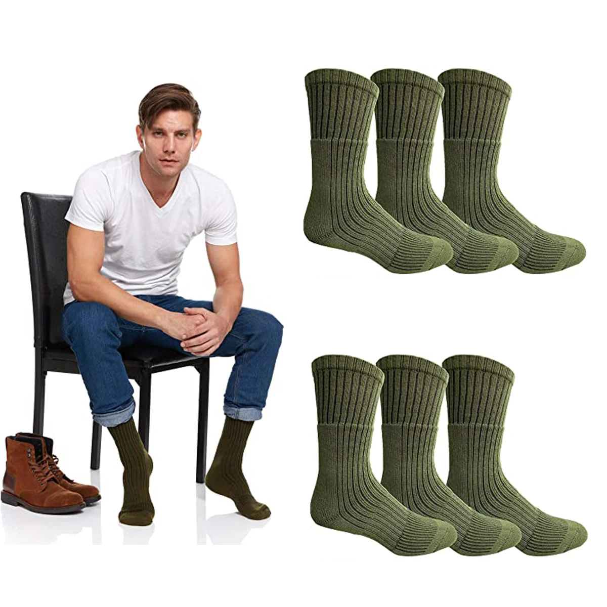 Men's Army Socks 1