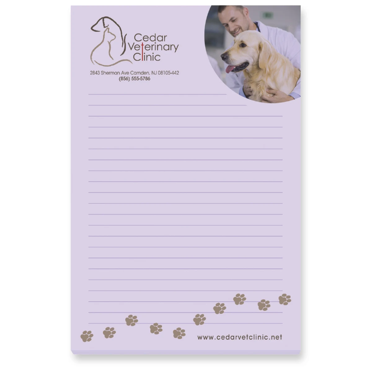 Souvenir® Sticky Note™ 4" x 6" Pad, 100 sheet 1