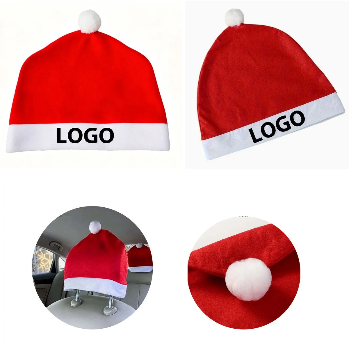 Christmas Auto Seat Protector, Holiday Car Chair Cover 1