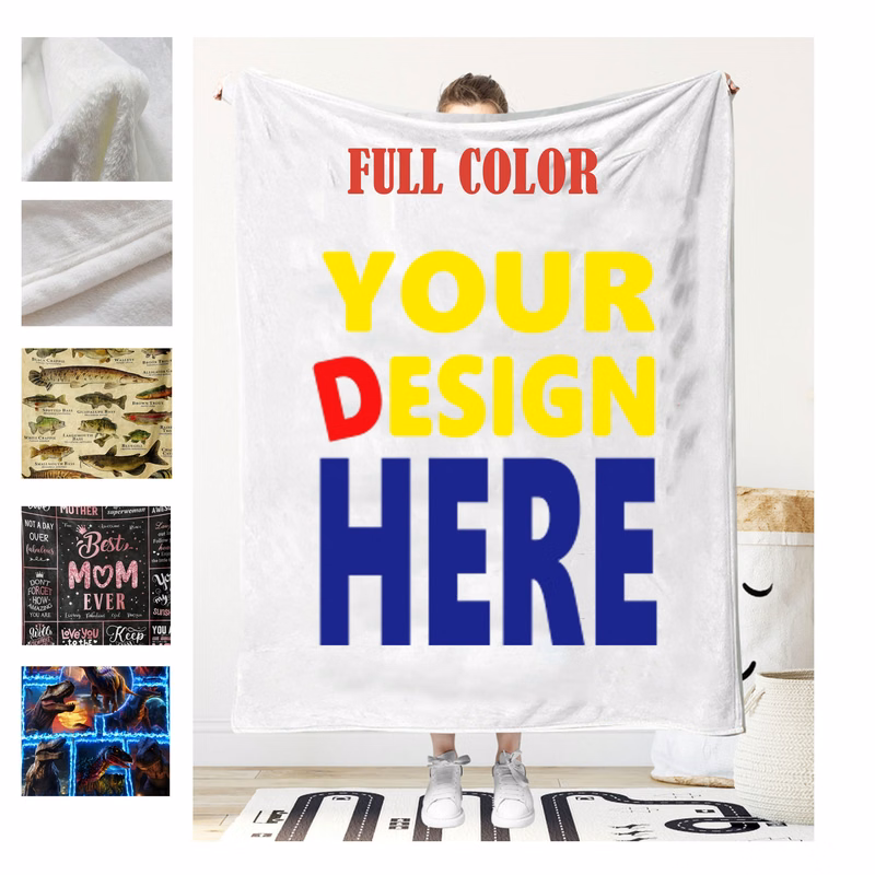 Digital Printing Flannel Blanket