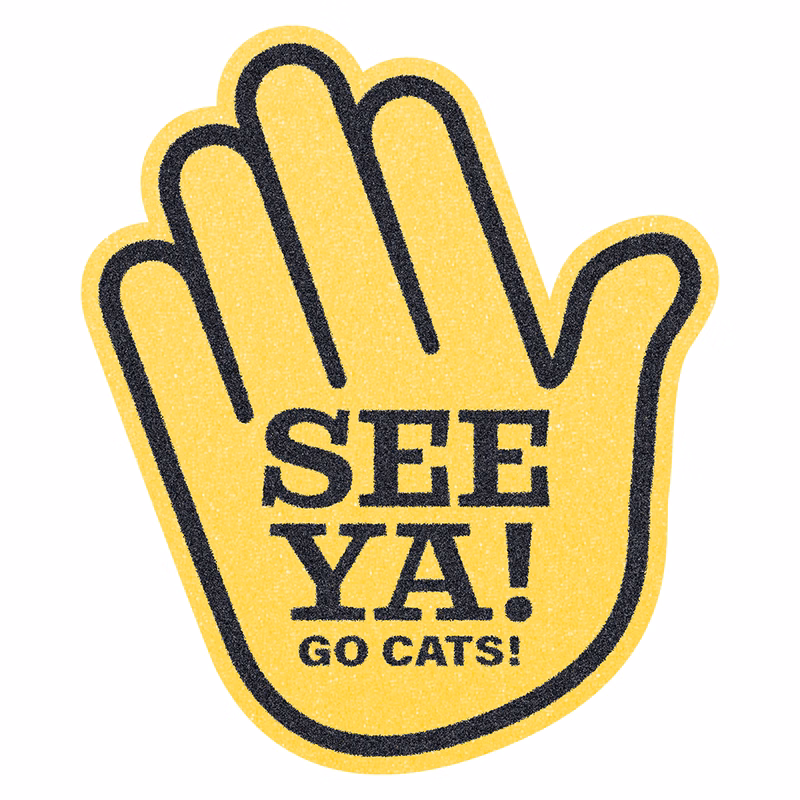 16" Waving Hand Foam Mitt
