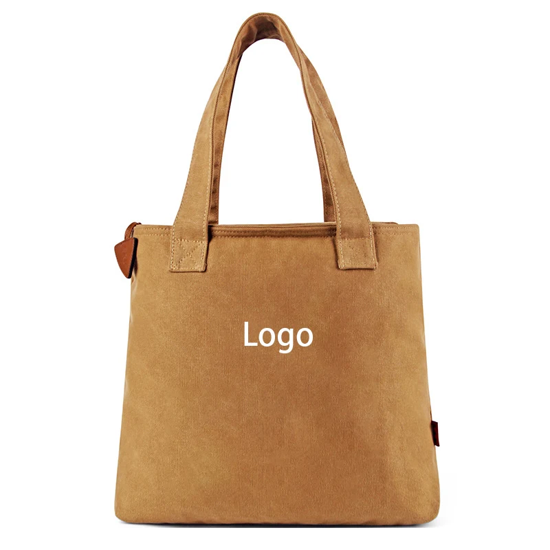 Vintage Design Canvas Handbag 1