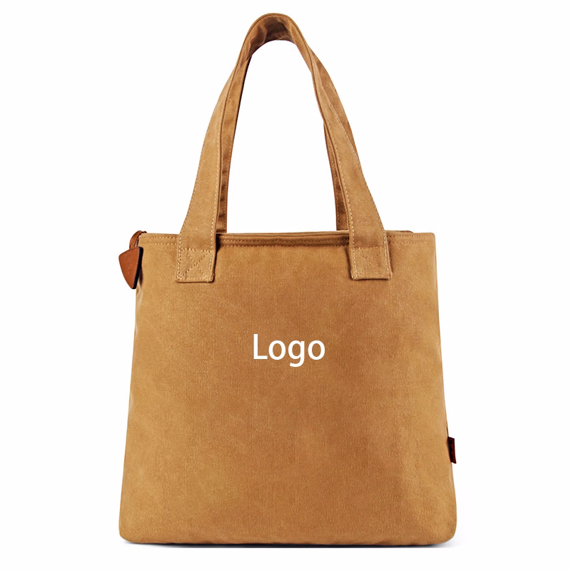 Vintage Design Canvas Handbag