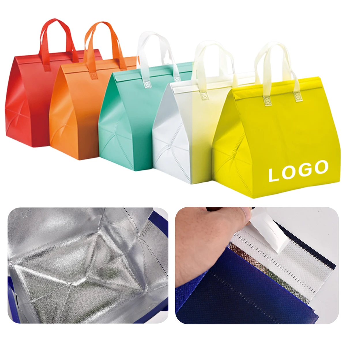 Insulated Non-woven Food Takeaway Bag 1