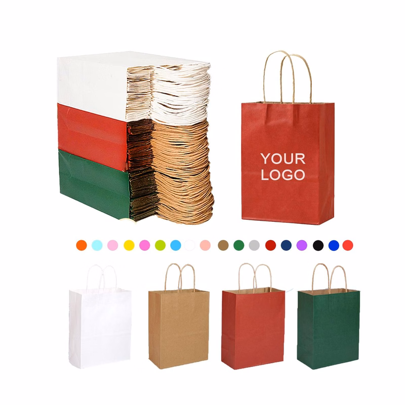 Takeaway Coffee Drinks In Kraft Paper Bags