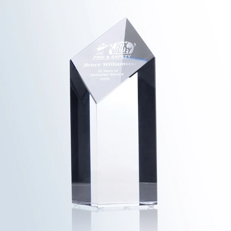 Diamond Tower Optic Small Crystal Award 1