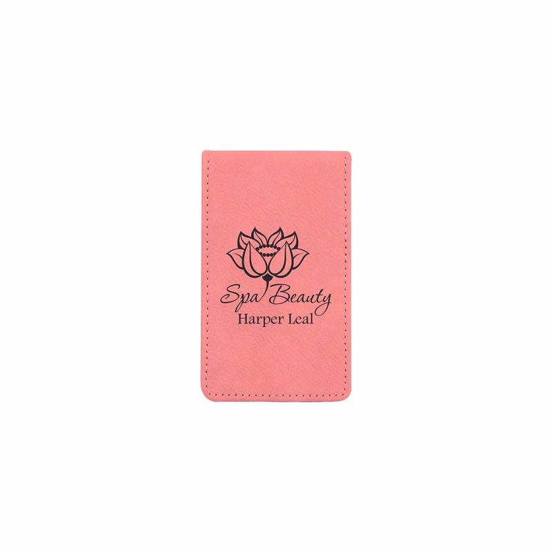Pink Leatherette Manicure Set