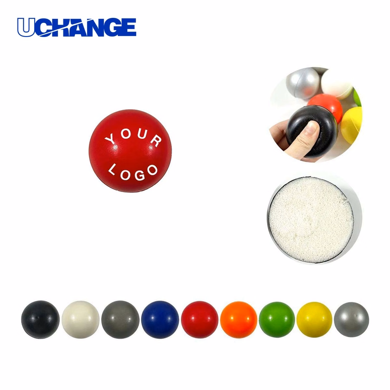 Round Stress Ball Squeeze Toy for Wellness