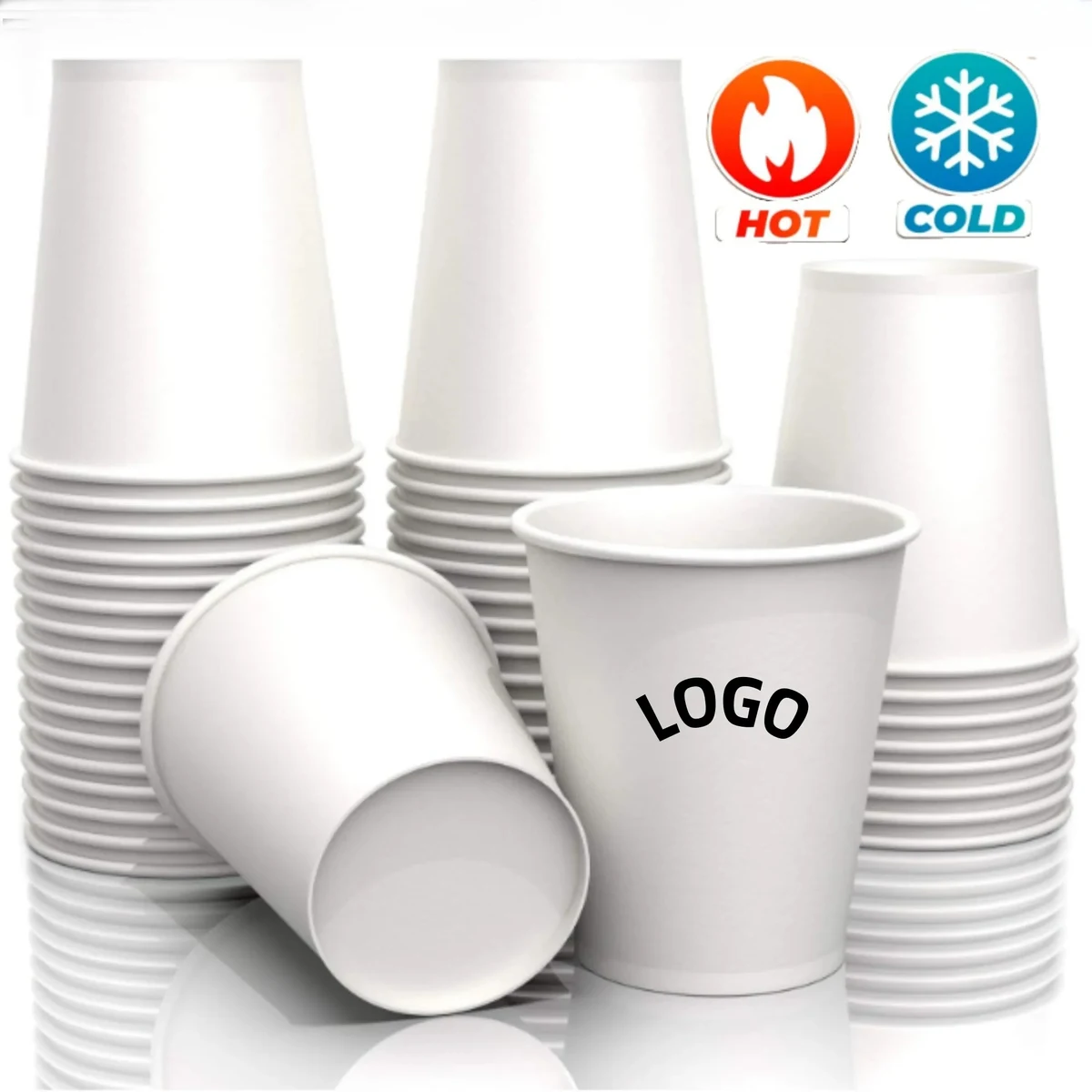 9OZ Disposable Paper Cup MOQ 1000 1