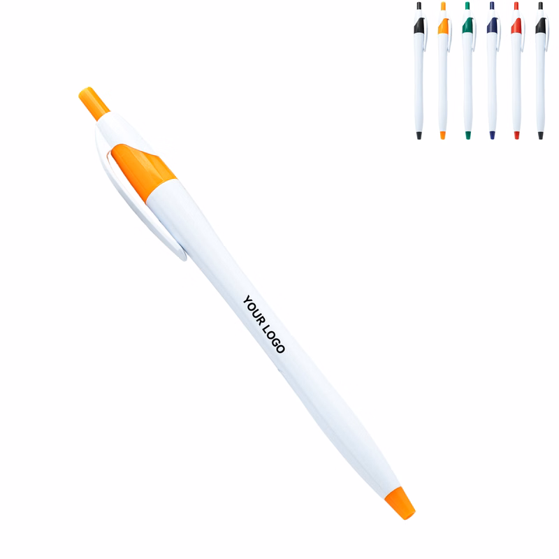 Stylish Click-Action Plastic Ballpoint Pen